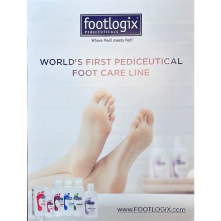 FOOTLOGIX POSZTER A3 "WORLD'S FIRST PEDICEUTICAL"